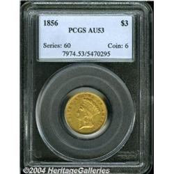 1856[$3] AU53 PCGS.