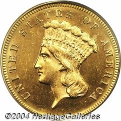 1868[$3] MS63 PCGS.