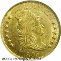 1806[$5] Round Top 6, 7x6 Stars MS62 NGC.Knobbed-6