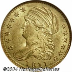 1811[$5] Tall 5 MS61 NGC.