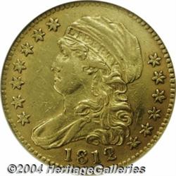 1812[$5]--Tooled, Cleaned--ANACS. AU Details, Net XF40.