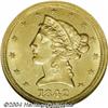 Image 1 : 1842-C[$5] Large Date MS64 NGC.