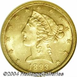 1893-CC[$5] MS63 NGC.