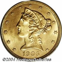 1906-D[$5] MS65 PCGS.