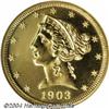 Image 1 : 1903[$5] PR65 NGC.