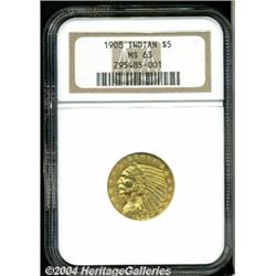 1908[$5] MS63 NGC.