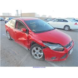 2014 - FORD FOCUS // REBUILT SALVAGE