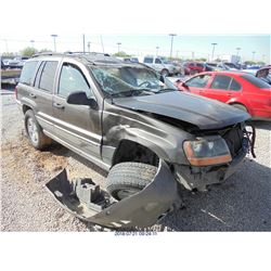 1999 - JEEP GRAND CHEROKEE LAREDO // REBUILT SALVAGE