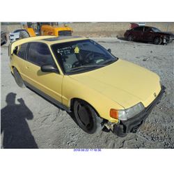 1988 - HONDA CIVIC // BONDED TITLE