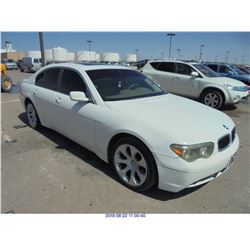 2004 - BMW 7-SERIES