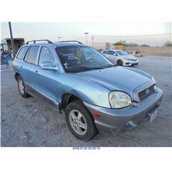 2003 - HYUNDAI SANTA FE