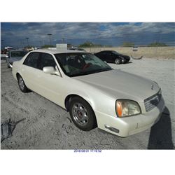 2001 - CADILLAC DEVILLE