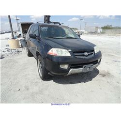 2001 - ACURA MDX