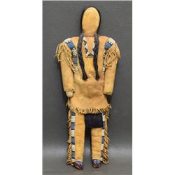 PLAINS INDIAN HIDE DOLL