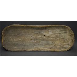 ESKIMO INDIAN WOODEN BOX LID