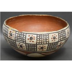 ISLETA INDIAN POTTERY BOWL
