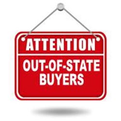 ATTENTION OUT OF STATE BUYERS