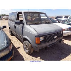 1987 - CHEVROLET ASTRO