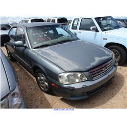 2001 - KIA OPTIMA // SALVAGE TITLE