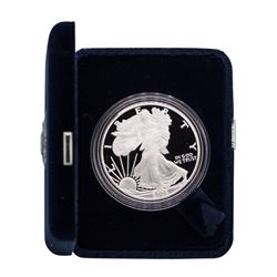 2005-W $1 American Silver Eagle 1 oz Fine Silver Bullion Proof Coin w/Box