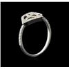 Image 3 : 0.30 ctw Diamond Ring - 14KT White Gold