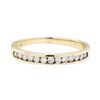 Image 2 : 0.3 ctw Diamond Ring - 14KT Yellow Gold