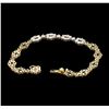 Image 3 : 1.00 ctw Diamond Bracelet - 14KT Yellow Gold