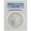 Image 1 : 1878 7TF Reverse of 1878 $1 Morgan Silver Dollar Coin PCGS MS62