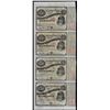 Image 1 : Uncut Sheet of (4) State of Louisiana Baby Bond Obsolete Notes