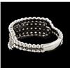 Image 3 : 0.54 ctw Diamond Ring - 14KT White Gold