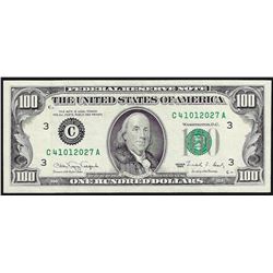 1990 $100 Federal Reserve Note