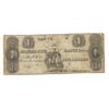 Image 1 : 1800's $1 Monmouth Bank, Freehold NJ Obsolete Bank Note