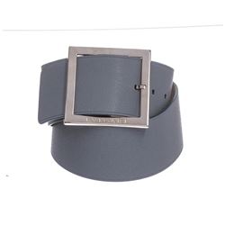 Bvlgari Light Blue Oversized Buckle Belt 36