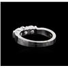 Image 3 : 1.04 ctw Diamond Ring - 14KT White Gold