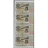 Image 1 : Uncut Sheet of (4) State of Louisiana Baby Bond Obsolete Notes