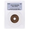 1935 East Africa 5 Cent East Africa Coin PCGS MS63RB