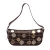 Image 1 : Celine Dark Brown Leather Eurodyssey Coin Collection Limited Edition Shoulder Ha