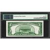 Image 2 : 1934A $5 Federal Reserve STAR Note Chicago Fr.1957-G* PMG About Uncirculated 50E