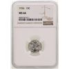 Image 1 : 1936 Mercury Dime Coin NGC MS66