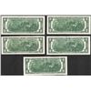 Image 2 : Lot of (5) 1976 $2 Federal Reserve STAR Notes