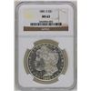 Image 1 : 1881-S $1 Morgan Silver Dollar Coin NGC MS63