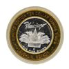 Image 1 : .999 Silver Flamingo Laughlin  Nevada $10 Casino Limited Edition Gaming Token