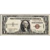 Image 1 : 1935A $1 Silver Certificate WWII Emergency Hawaii Note