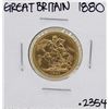 Image 1 : 1880 Great Britain Queen Victoria Sovereign Gold Coin