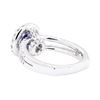 Image 3 : 18KT White Gold 1.82 ctw Sapphire and Diamond Ring