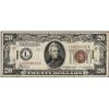 Image 1 : 1934A $20 Federal Reserve WWII Emergency Hawaii Note