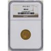 Image 1 : 1915 $2 1/2 Indian Head Quarter Eagle Gold Coin NGC MS62