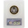 Image 2 : 2000-W $10 Library of Congress Bimetallic Coin PCGS PR69DCAM