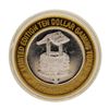 Image 1 : .999 Silver Fitzgerald's Casino & Hotel Reno, Nevada $10 Gaming Token Limited Ed