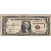 Image 1 : 1935A $1 Silver Certificate WWII Emergency Hawaii Note